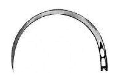 ШОВНА ГОЛКА №E4 КОЛЮЧА 23 mm, Ø 0,70 mm